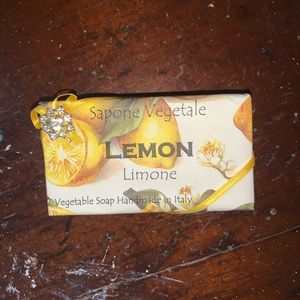 Lemon homemade soap